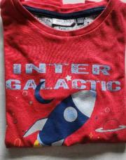  Ti shirt rouge 7 ans BEl bo