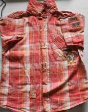 chemise orange 7/8 ans Disney