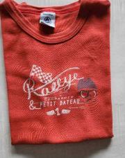  Ti shirt rouge 8 ans Petit bateau