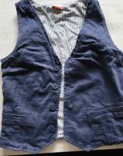 bolero bleu 8 ans TAO