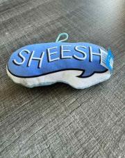 Petit coussin bleu 