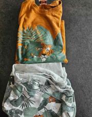 Pyjamashort Tape à l'oeil brun tigre 5ans