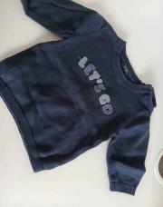 Pull laine bleu 3mois