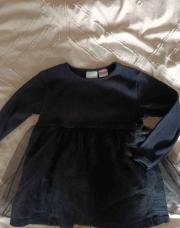 Robe Zara noire 18-24 mois 