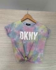 8 ans t shirt DKNY pastel 