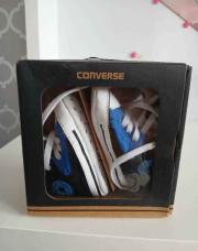 Converse 18 bleu