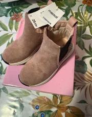 Bottines rose paillette neuves 