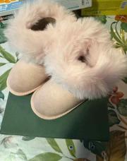 Boots rose neuves 