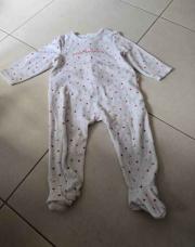 Pyjama okaidi 23 mois blanc pommes