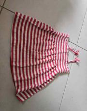 Robe zara 12-18 mois lignée rouge