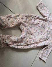 Pyjama TAO 3 mois rose fleuri