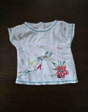 T-shirt blanc La Compagnie des Petits 6 mois