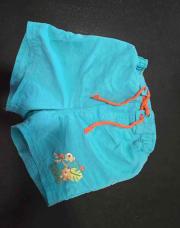 Short bleu 12mois