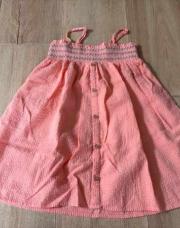 Robe corail 6 ans 
