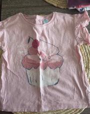 T shirt rose 23 mois 