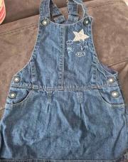 Salopette en jeans 4 ans 