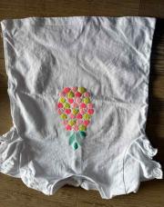 T-shirt blanc ananas okaidi 3 