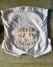 T-shirt rose beach 3 