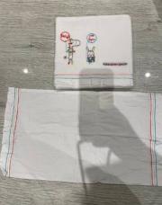 Drap plat+taie+housse matelas Berceau 