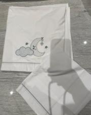 Drap plat+taie+housse matelas Lit nouveau né