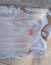 Lot de 2 t-shirts blancs TEX 23mois 