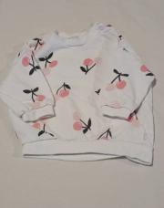 Pull cerises H&M 74 cm