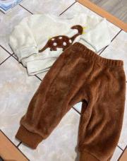 Pyj hiver 6-9M Dino 
