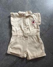Combinaison en jeans beige 