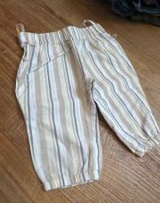 Pantalon en lin 68 ligné