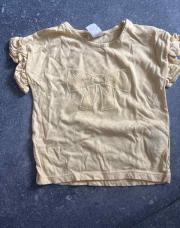 T-shirt jaune h&m