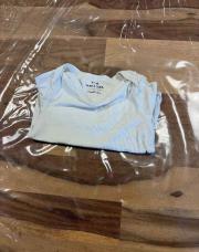 Body blanc manches longues T:86cm