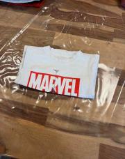 T-shirt blanc Spiderman T:100cm