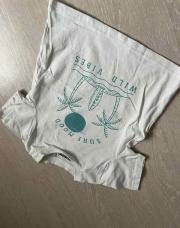 T-shirt blanc surf mood orchestra 23 mois 