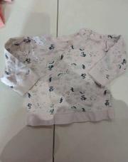 Pull mauve animaux 86