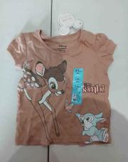 T-shirt brun bambi 74cm