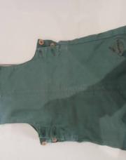 Robe en jeans verte 80cm