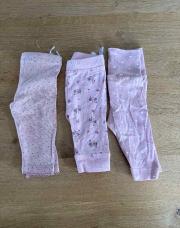 Lot 3 pantalons rose 3 mois 
