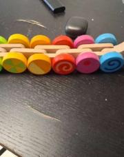 Chenille bois 