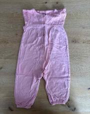 Combi courte manche rose kiabi 12 mois 