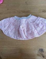 Juste rose dentelle 