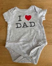 Body I love dad 62 cm 
