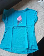 T-shirt bleu gemo glace