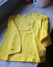 T-shirt jaune sacré ptit numéro gemo