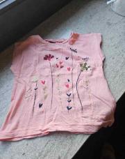 T-shirt gemo fleurs dos nu