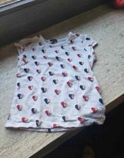 T shirt ikks cœur bicolore