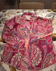 Chemise bariolée rose Xl shein 