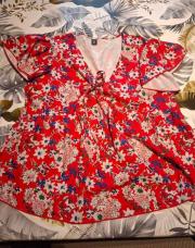 Blouse rouge 0xl 