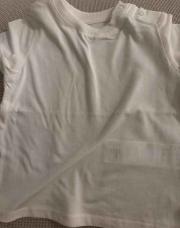 T-shirt blanc Kiabi - 68cm