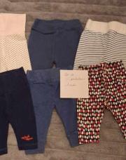 Lot 6 pantalons fille 1 mois