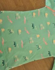 Maillot Anti UV turquoise Okaidi 2A 